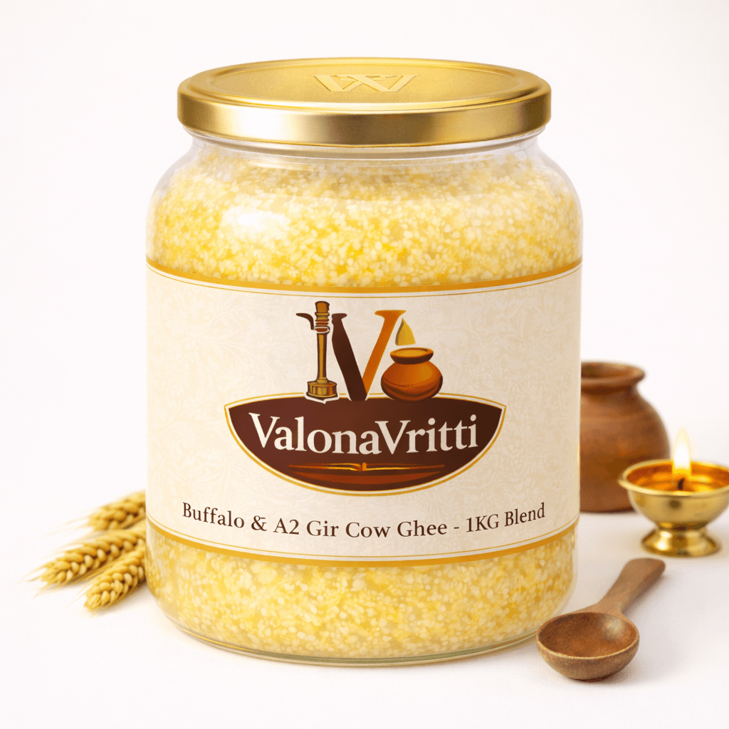 Combo Pack - Cow + Buffalo Ghee (500 Gram each)